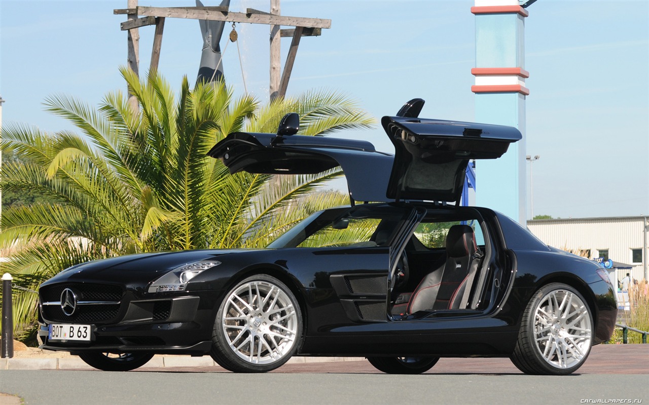 Brabus Mercedes-Benz SLS AMG - 2010 高清壁纸5 - 1280x800