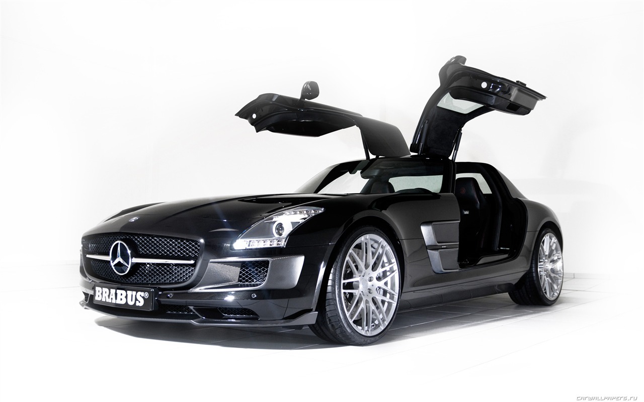 Brabus 벤츠 AMG 뒷좌석 SLS - 2010의 HD 벽지 #11 - 1280x800