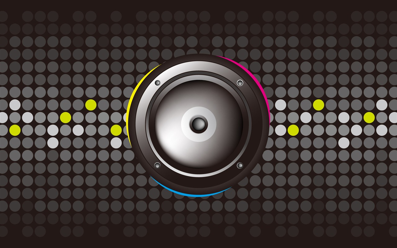 Vector musical theme wallpapers (4) #7 - 1280x800