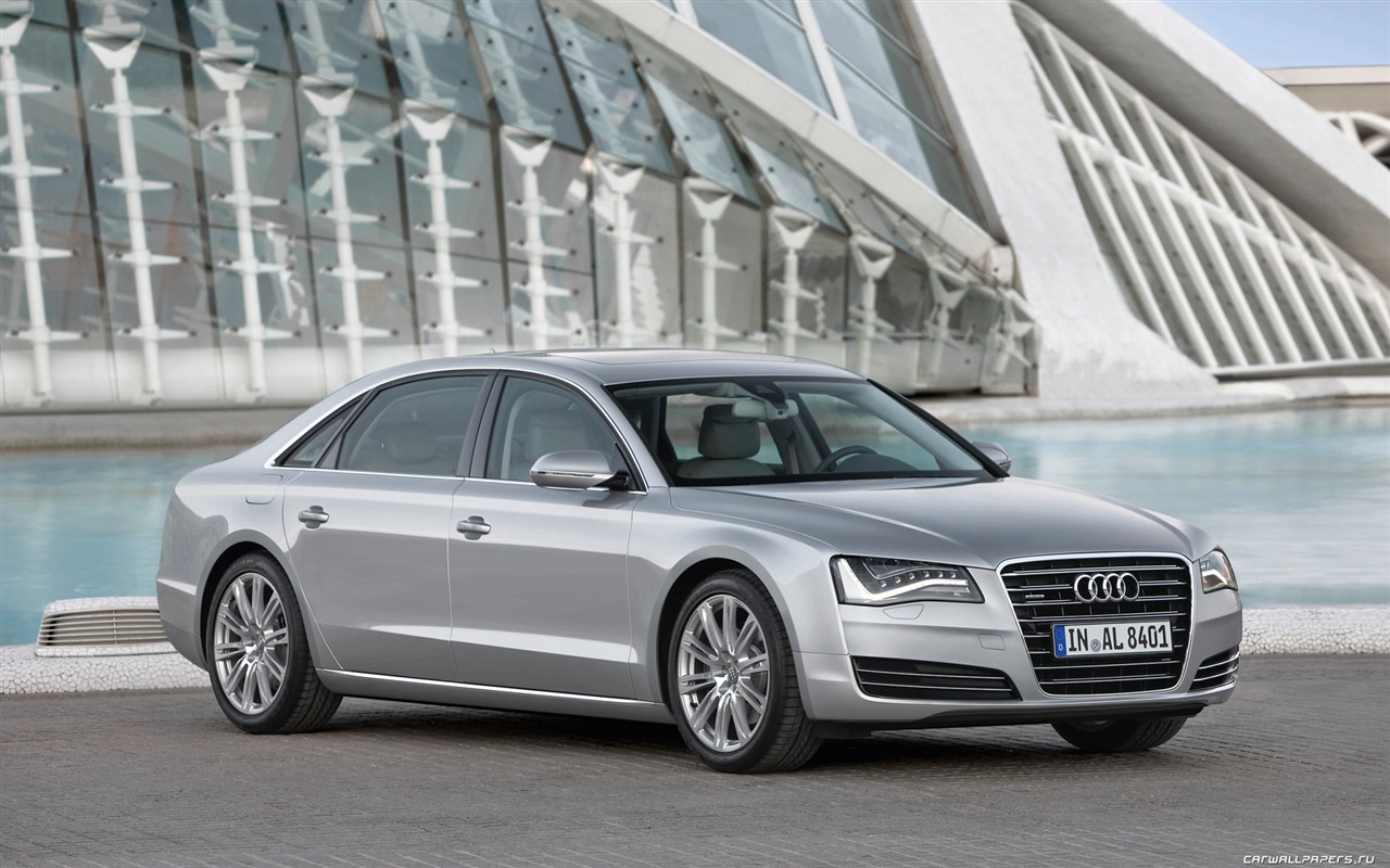 Audi A8 L 3,0 TFSI Quattro - 2010 HD tapetu #1 - 1280x800
