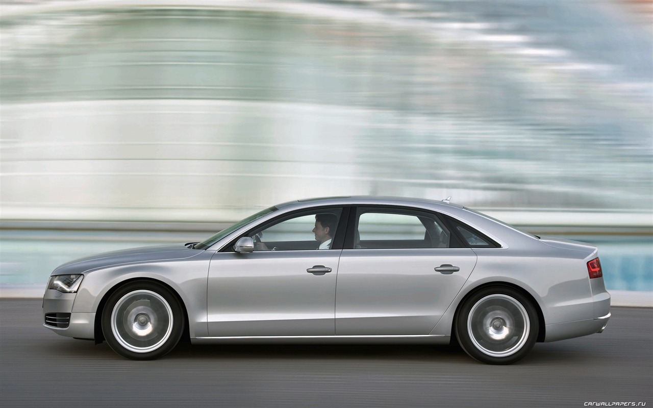 Audi A8 L 3.0 TFSI Quattro - 2010 HD wallpaper #8 - 1280x800