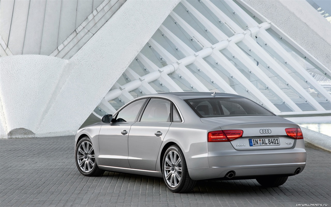 Audi A8 L 3.0 TFSI Quattro - 2010 高清壁纸12 - 1280x800