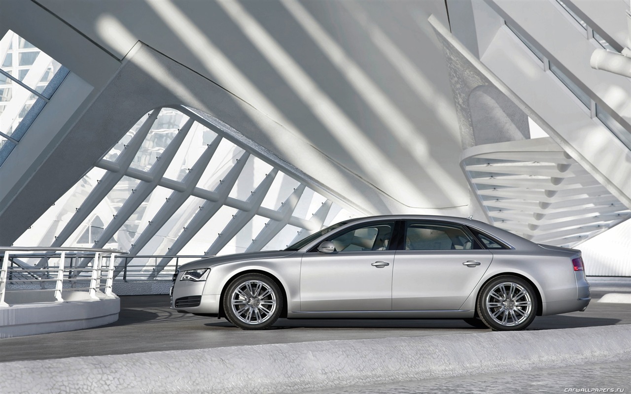 Audi A8 L 3.0 TFSI Quattro - 2010 高清壁纸16 - 1280x800