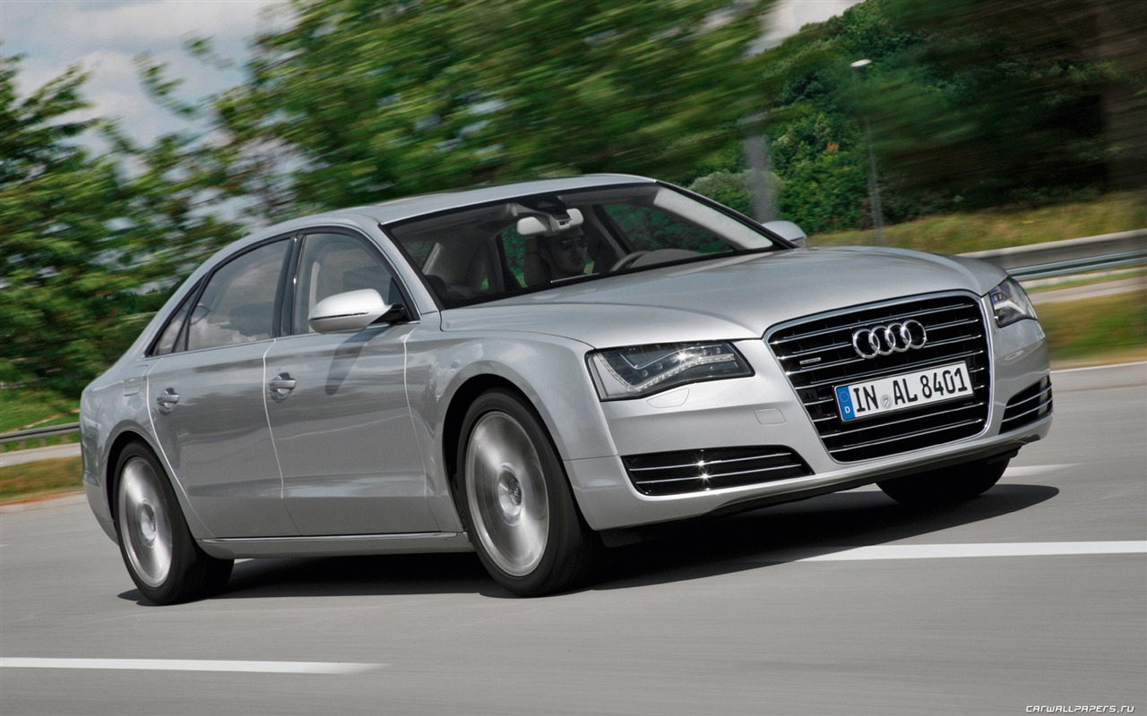 Audi A8 L 3.0 TFSI Quattro - 2010 高清壁纸28 - 1280x800