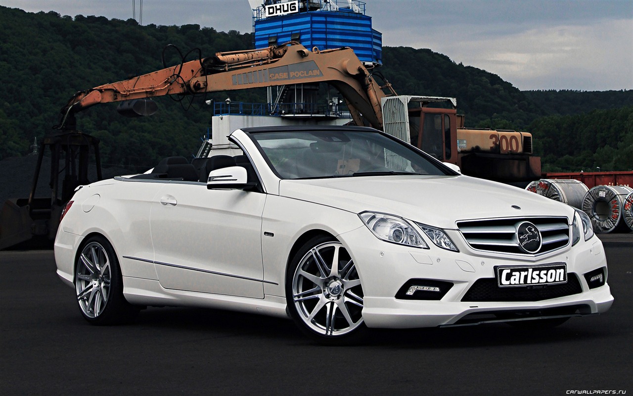 Carlsson Mercedes-Benz E-Class, Cabriolet - 2010 HD tapetu #1 - 1280x800