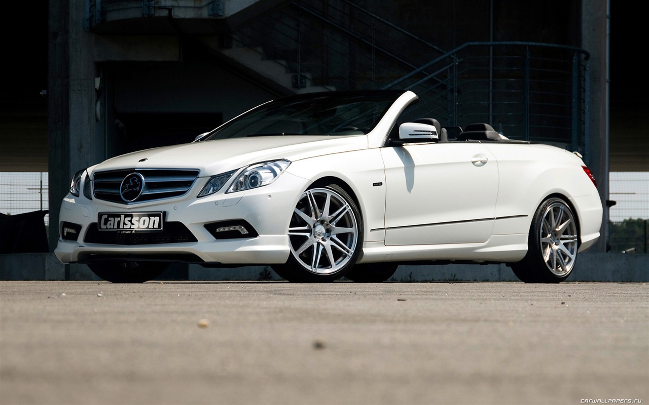 Carlsson Mercedes-Benz E-Class, Cabriolet - 2010 HD tapetu #2 - 1280x800