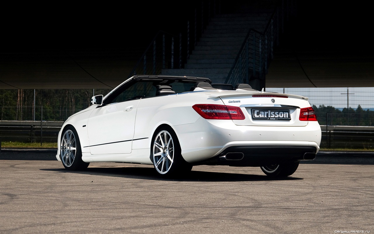 Carlsson Mercedes-Benz E-Class, Cabriolet - 2010 HD tapetu #3 - 1280x800