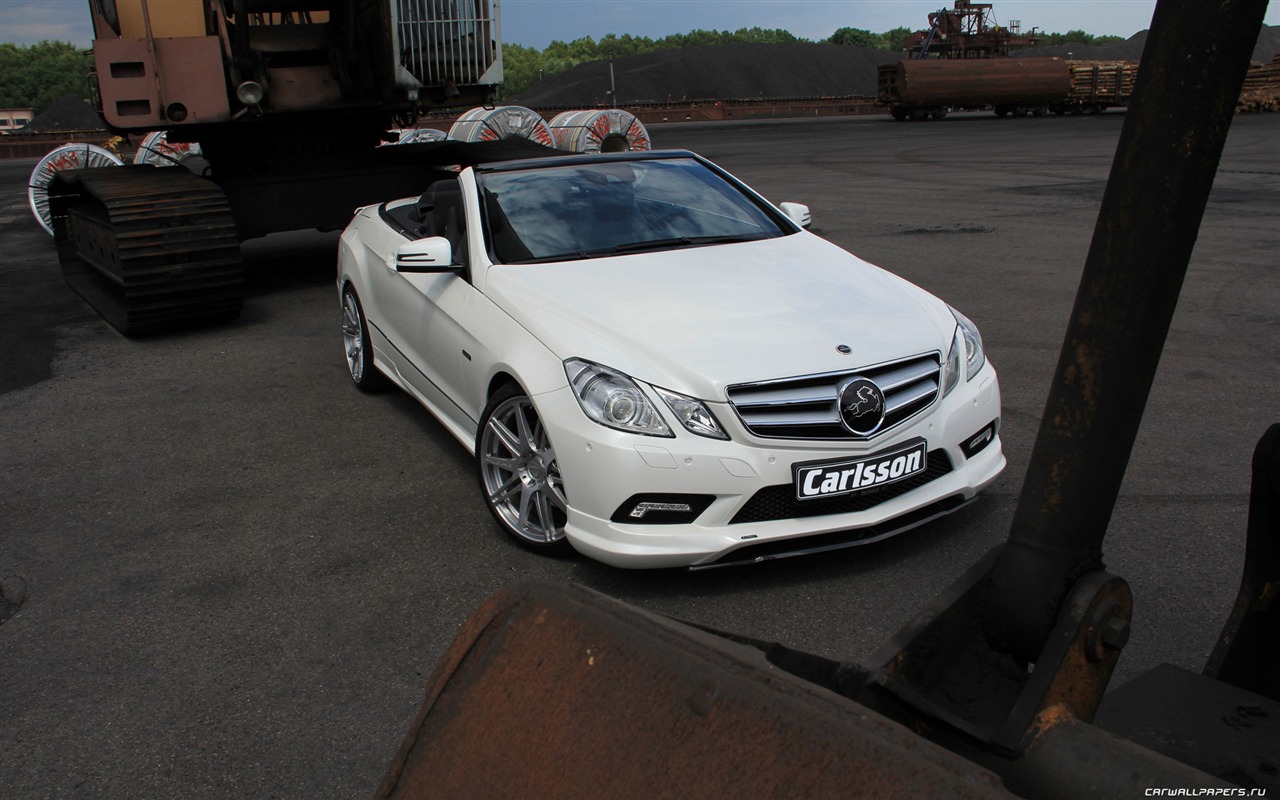 Carlsson Mercedes-Benz E-Class, Cabriolet - 2010 HD tapetu #6 - 1280x800