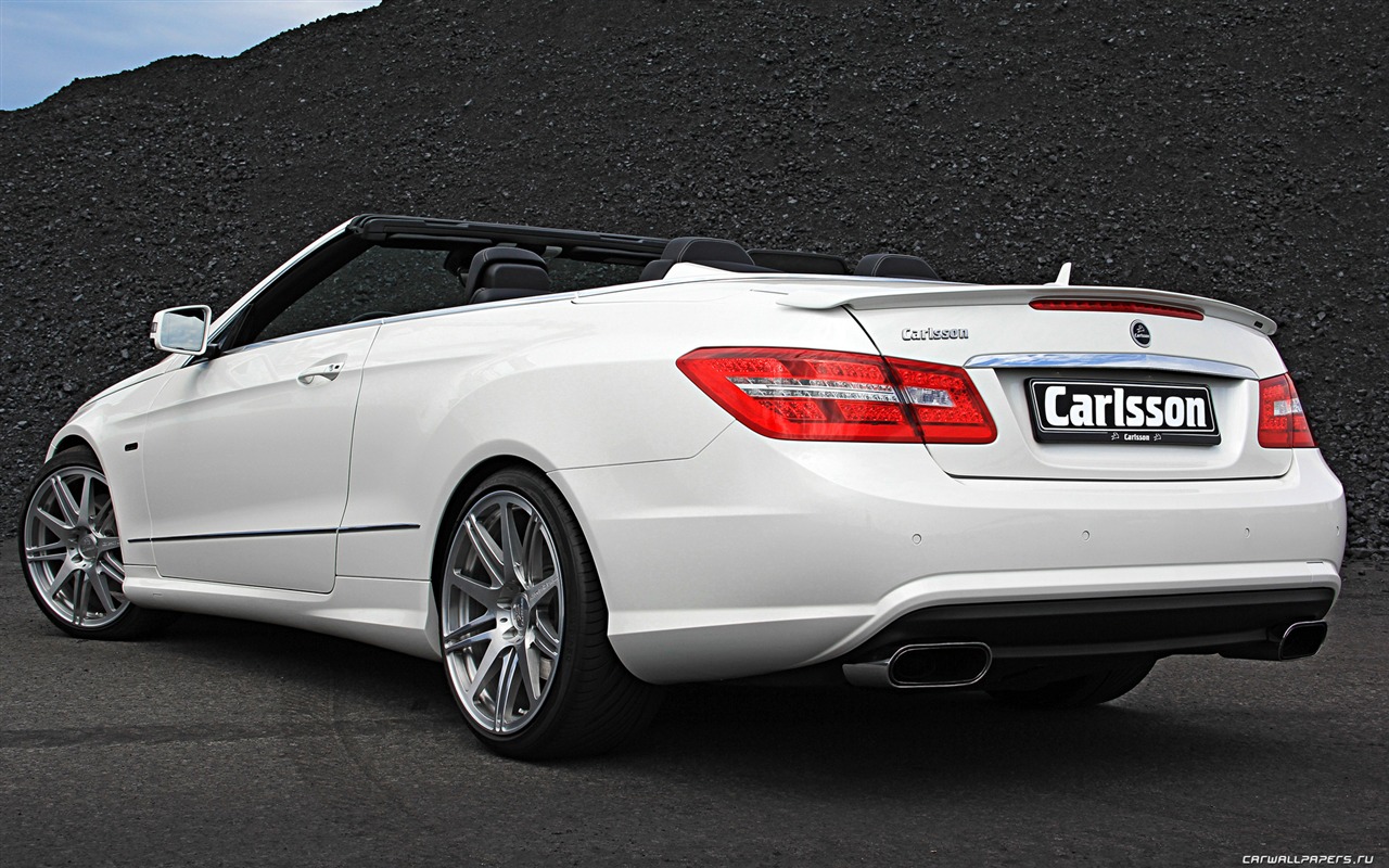 Carlsson Mercedes-Benz E-Class, Cabriolet - 2010 HD tapetu #14 - 1280x800