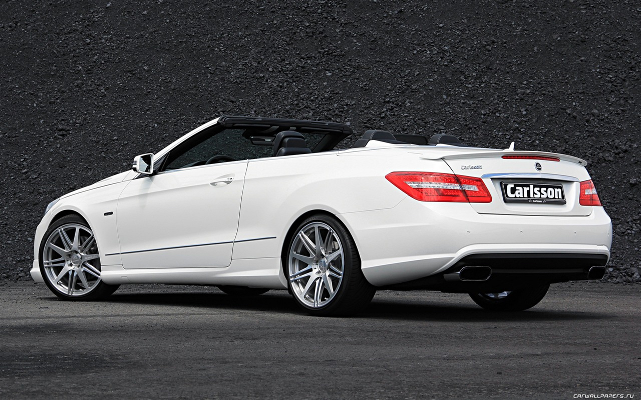 Carlsson Mercedes-Benz E-Class, Cabriolet - 2010 HD tapetu #16 - 1280x800
