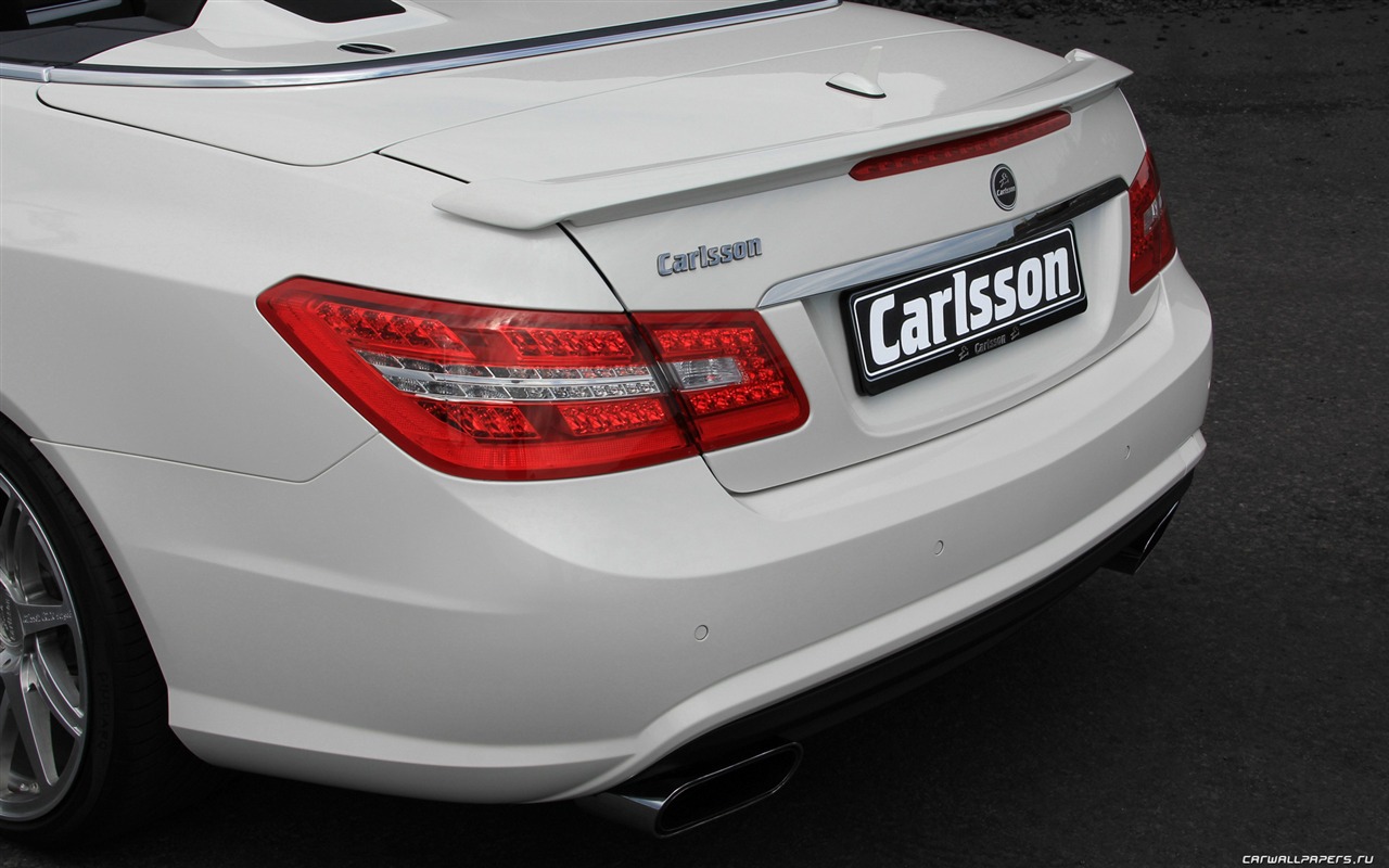 Carlsson Mercedes-Benz E-Class, Cabriolet - 2010 HD tapetu #20 - 1280x800