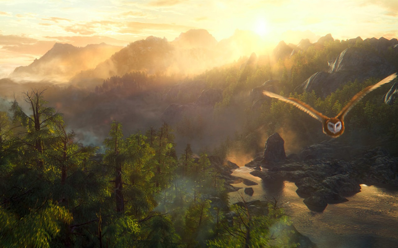 Legenda o opatrovníků: Sovy Ga'Hoole (2) #32 - 1280x800