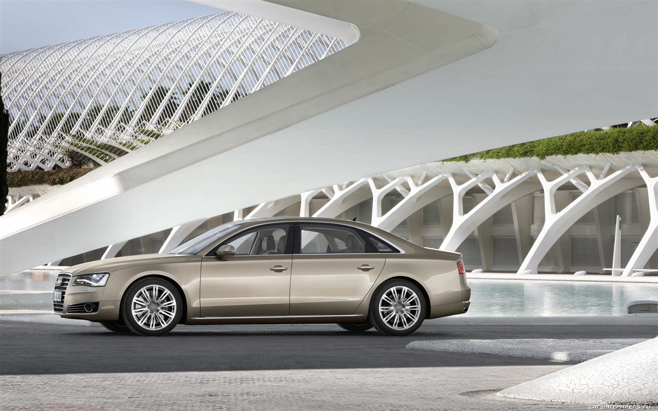 Audi A8 L W12 Quattro - 2010 HD tapetu #2 - 1280x800