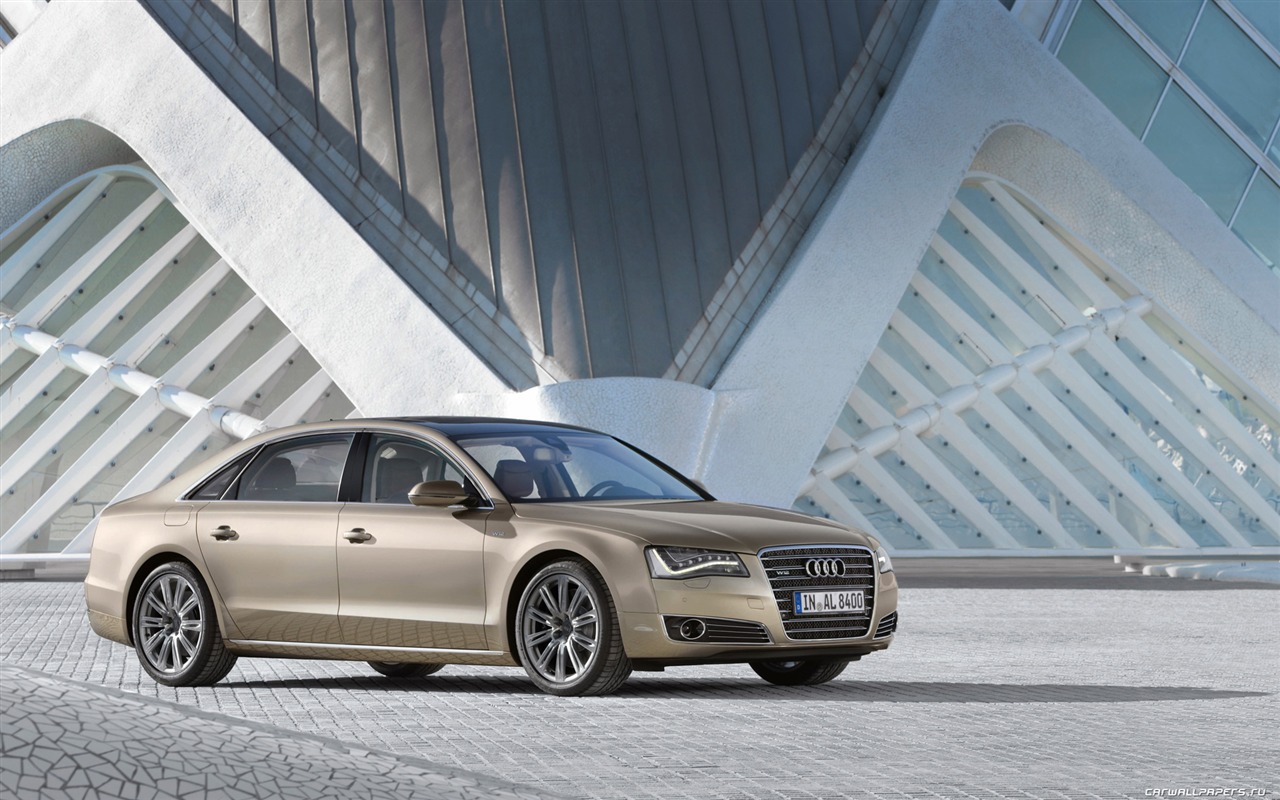 Audi A8 L W12 Quattro - 2010 HD wallpaper #4 - 1280x800