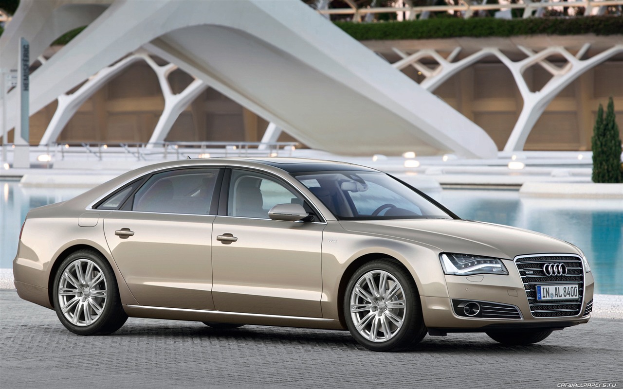 Audi A8 L W12 Quattro - 2010 HD wallpaper #7 - 1280x800