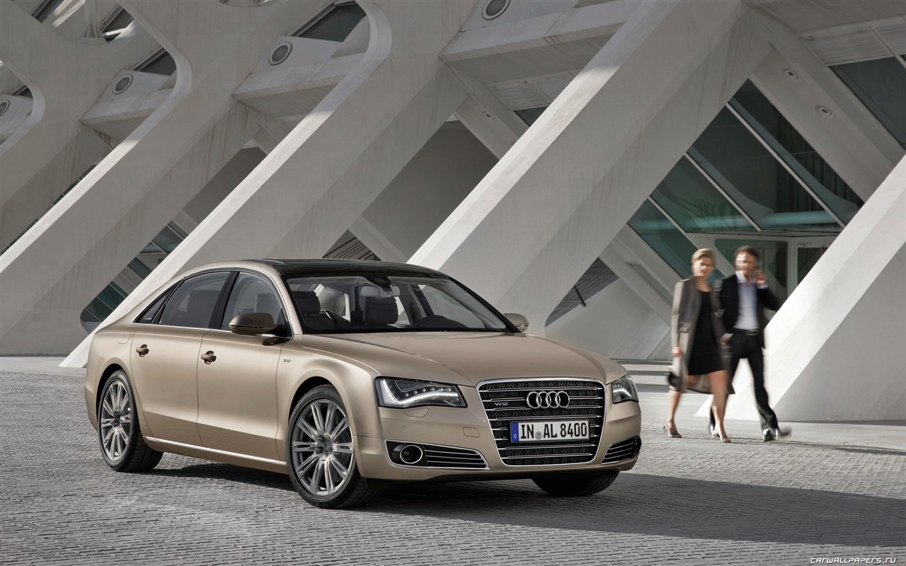 Audi A8 L W12 Quattro - 2010 HD wallpaper #10 - 1280x800
