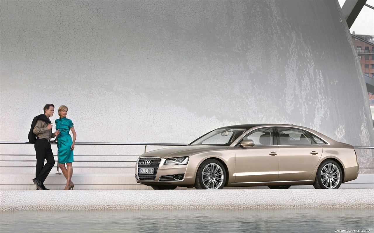 Audi A8 L W12 Quattro - 2010 HD wallpaper #13 - 1280x800