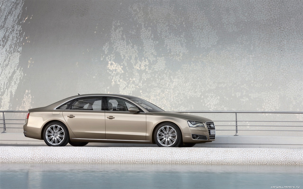 Audi A8 L W12 Quattro - 2010 HD tapetu #14 - 1280x800