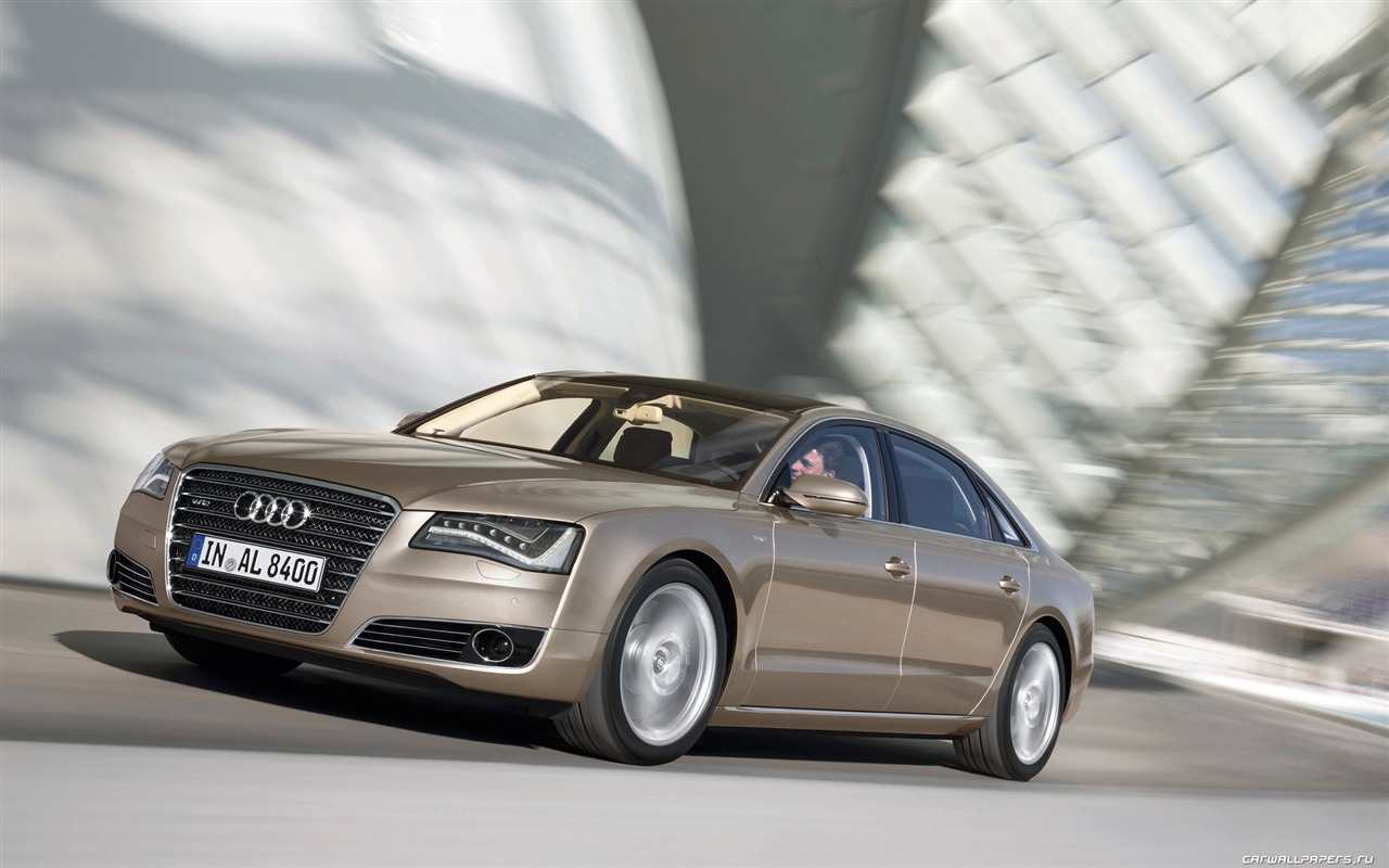 Audi A8 L W12 Quattro - 2010 HD wallpaper #16 - 1280x800