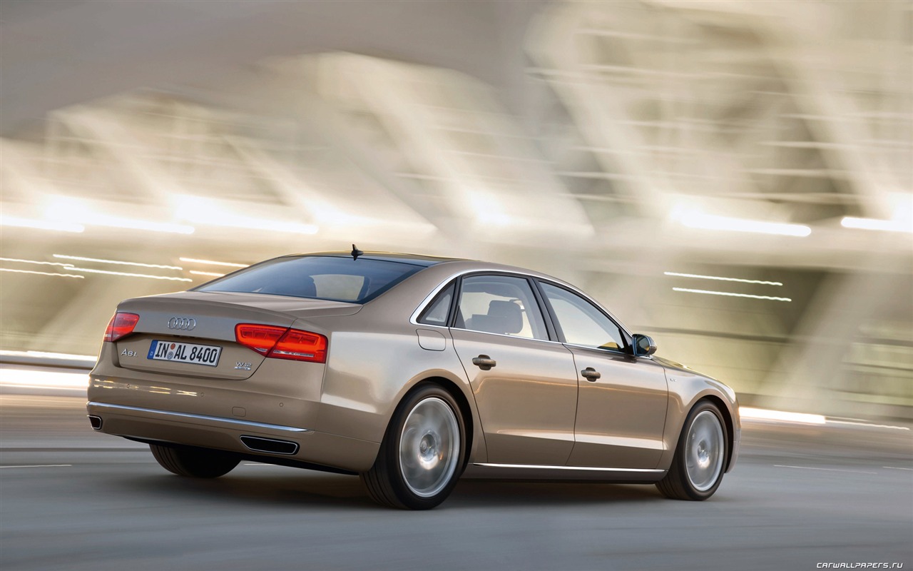 Audi A8 L W12 Quattro - 2010 HD wallpaper #19 - 1280x800