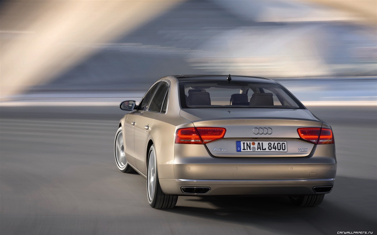 Audi A8 L W12 Quattro - 2010 HD wallpaper #20 - 1280x800
