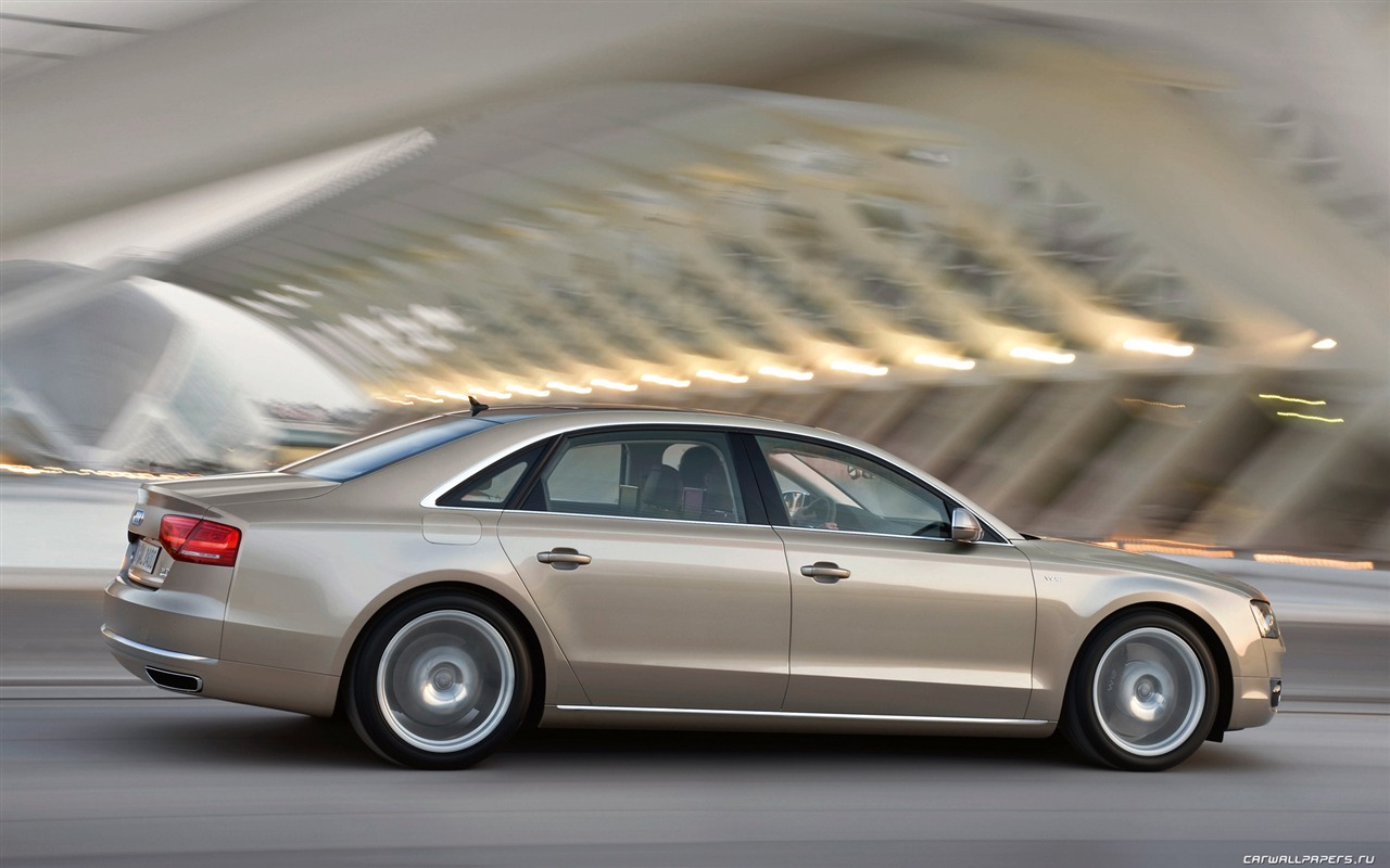 Audi A8 L W12 Quattro - 2010 HD wallpaper #21 - 1280x800