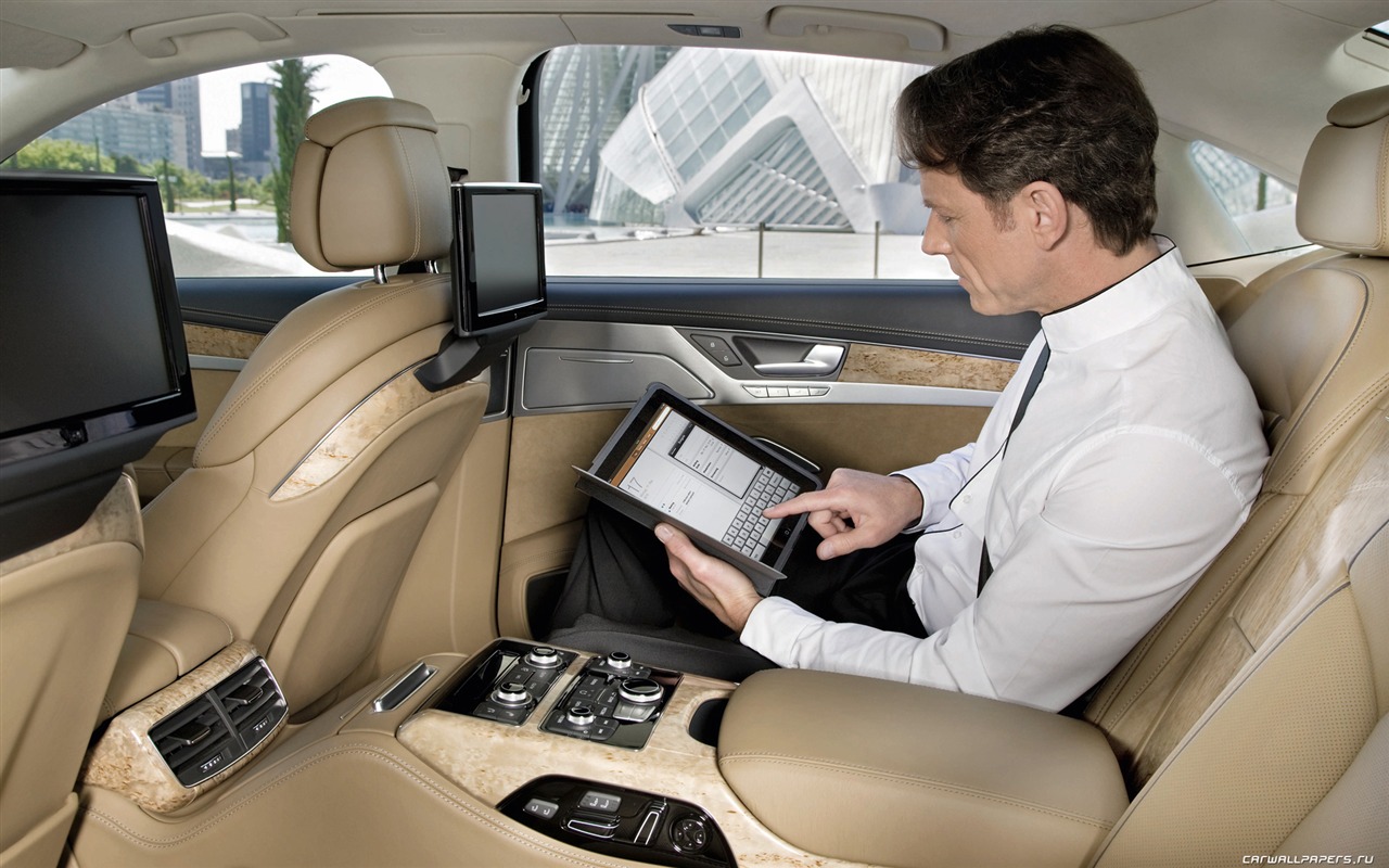 Audi A8 L W12 Quattro - 2010 HD wallpaper #23 - 1280x800