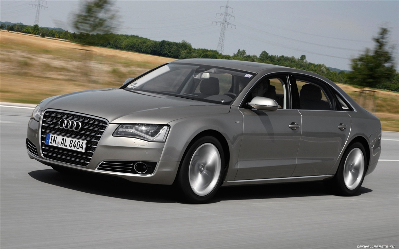 Audi A8 L W12 Quattro - 2010 HD wallpaper #25 - 1280x800