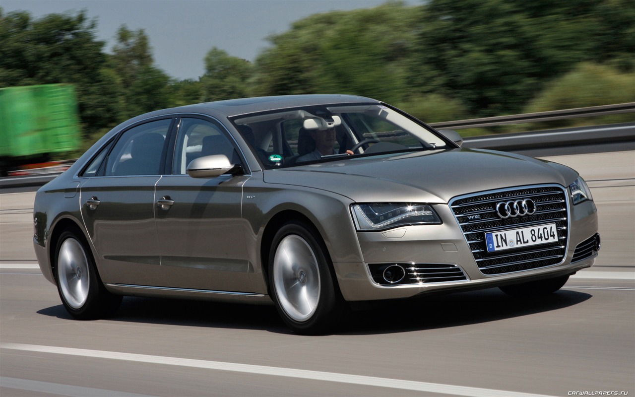 Audi A8 L W12 Quattro - 2010 HD tapetu #26 - 1280x800