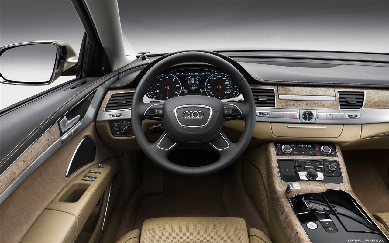 Audi A8 L W12 Quattro - 2010 HD tapetu #39 - 1280x800