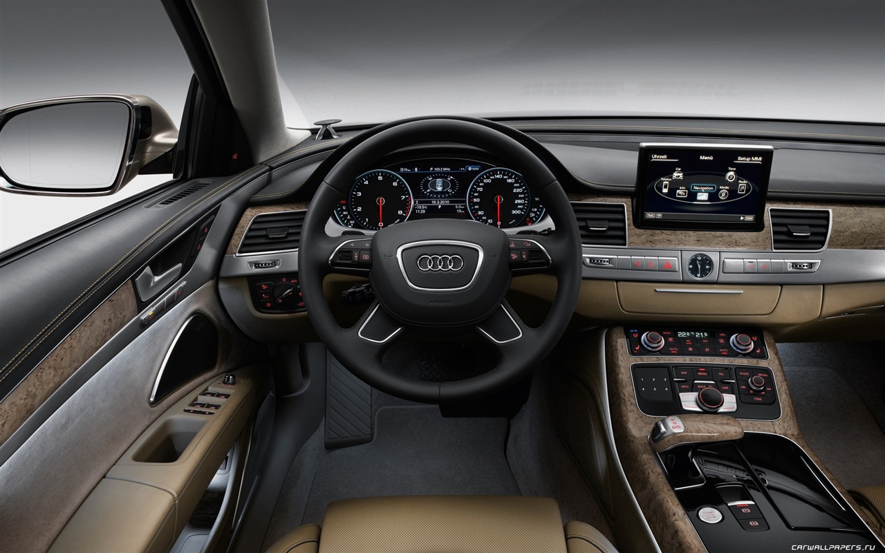 Audi A8 L W12 Quattro - 2010 HD tapetu #40 - 1280x800