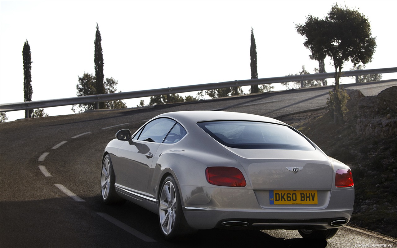 Bentley Continental GT - 2010 HD wallpaper #12 - 1280x800