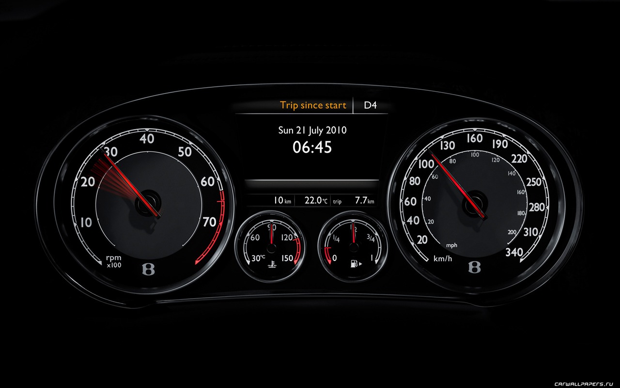Bentley Continental GT - 2010 HD tapetu #39 - 1280x800