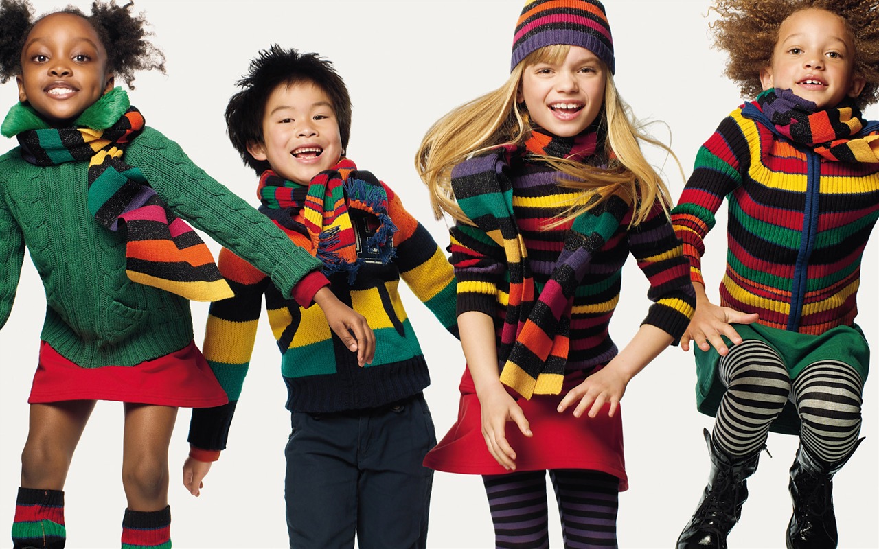 Colorful Children's Fashion Wallpaper (2) #2 - 1280x800