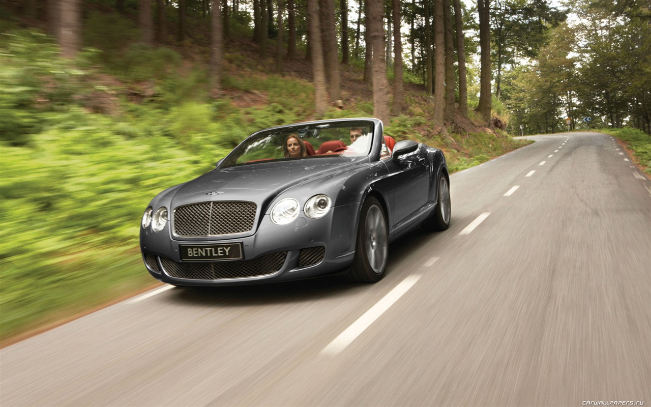 Bentley Continental GTC Speed - 2010 宾利2 - 1280x800