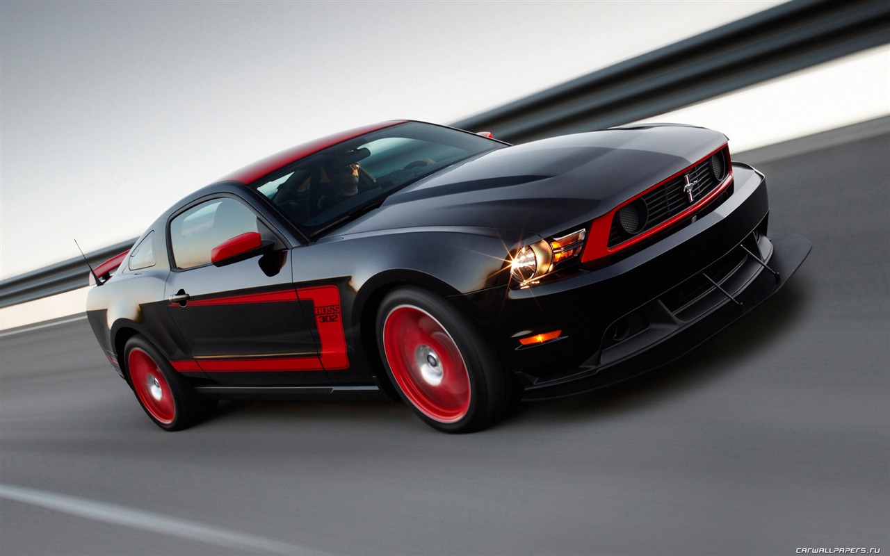 Ford Mustang Boss 302 Laguna Seca - 2012 HD tapetu #1 - 1280x800