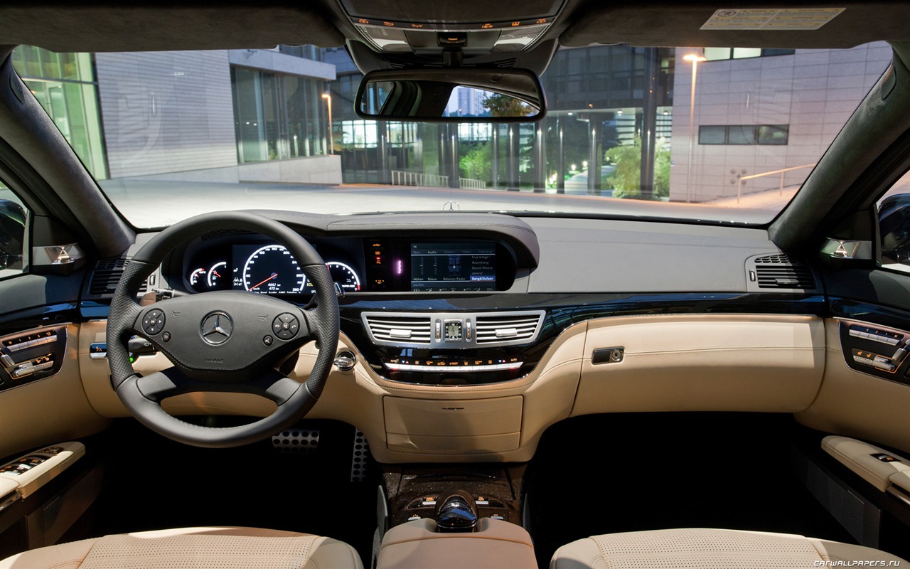 Mercedes-Benz S63 AMG - 2010 HD tapetu #25 - 1280x800