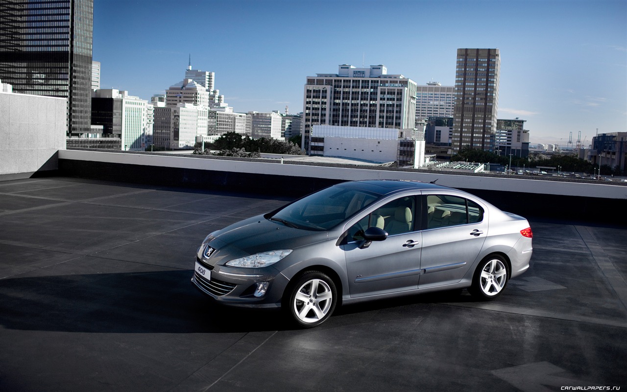 Peugeot 408 - 2010 HD wallpaper #1 - 1280x800