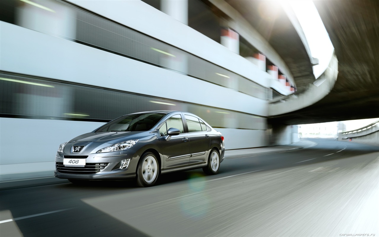 Peugeot 408 - 2010 HD wallpaper #2 - 1280x800