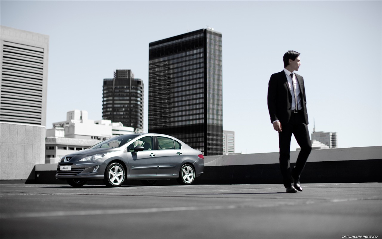 Peugeot 408 - 2010 HD tapetu #10 - 1280x800