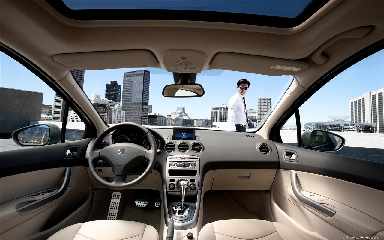 Peugeot 408 - 2010 HD tapetu #14 - 1280x800