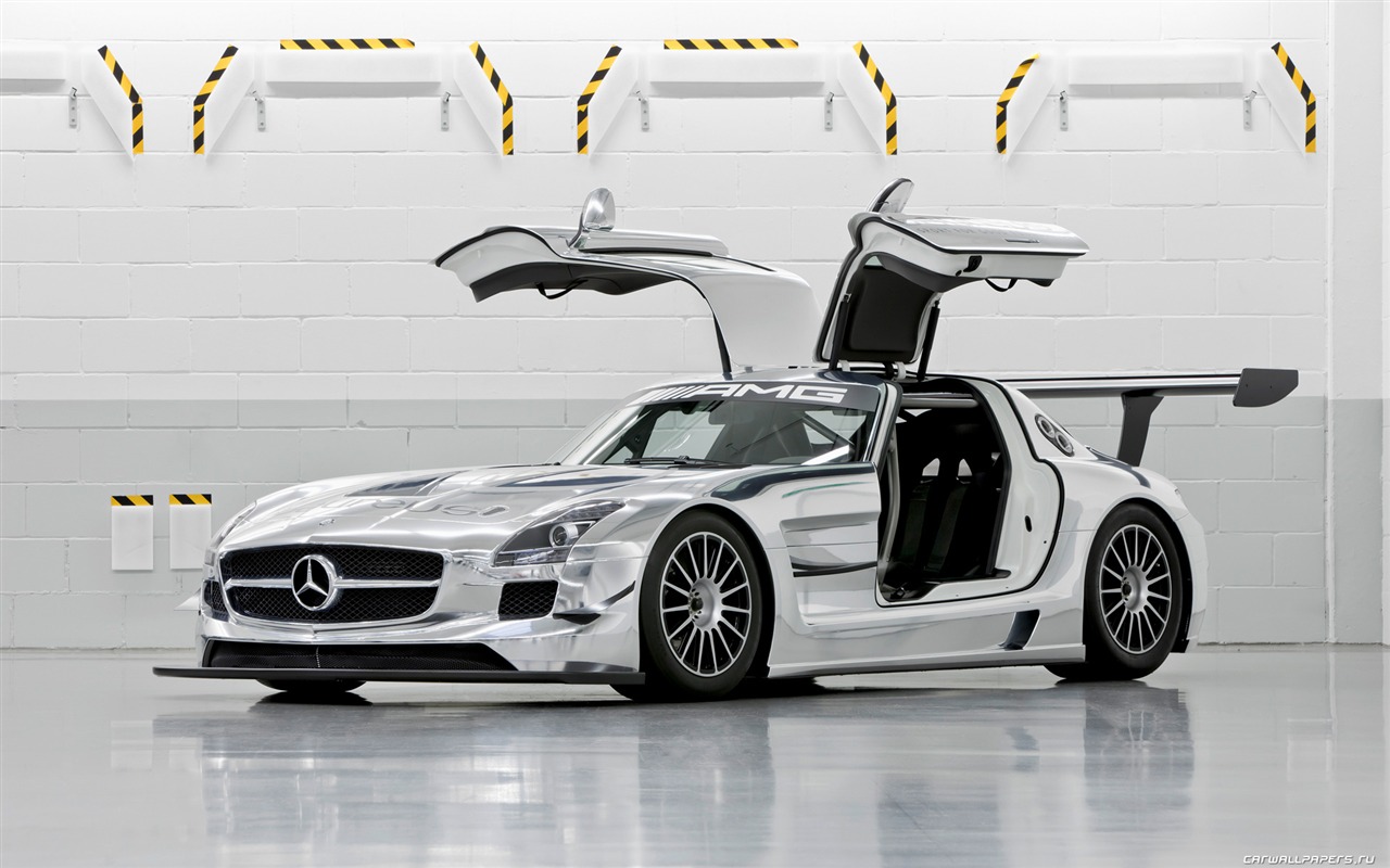 Mercedes-Benz SLS AMG GT3 - 2010 fonds d'écran HD #1 - 1280x800
