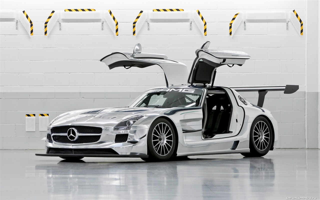 Mercedes-Benz SLS AMG GT3 - 2010 奔驰1 - 1280x800