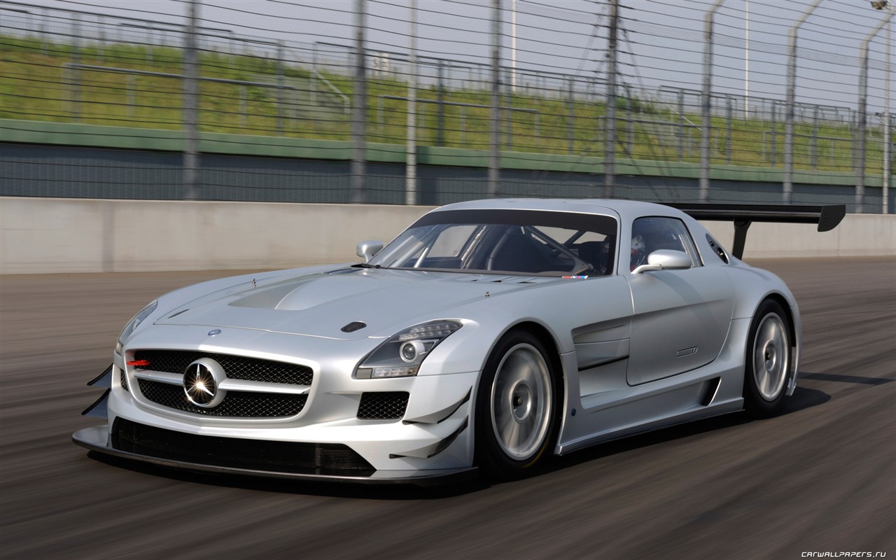 Mercedes-Benz SLS AMG GT3 - 2010 奔驰8 - 1280x800