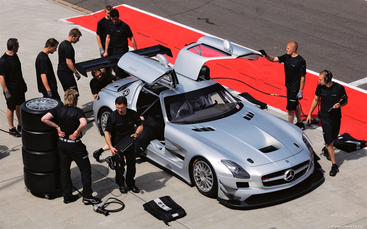 Mercedes-Benz SLS AMG GT3 - 2010 奔驰14 - 1280x800