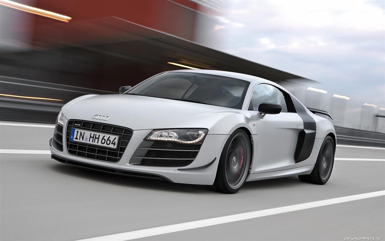 Audi R8 GT - 2010 HD wallpaper #1 - 1280x800