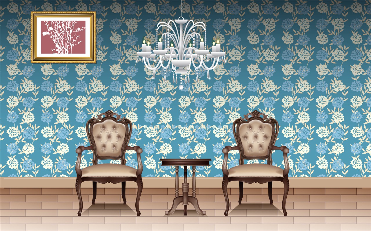 Vector doma tapety (2) #15 - 1280x800