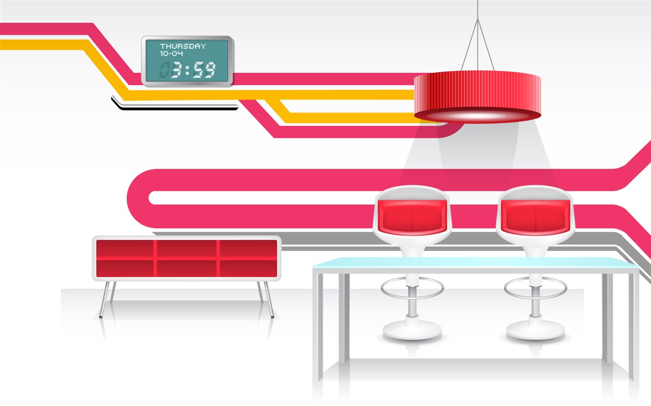 Vector doma tapety (2) #19 - 1280x800