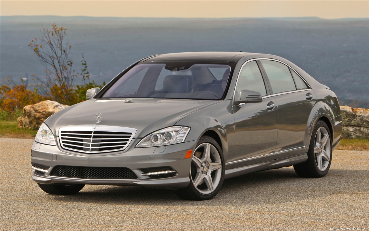 Mercedes-Benz S550 - 2010 HD wallpaper #2 - 1280x800