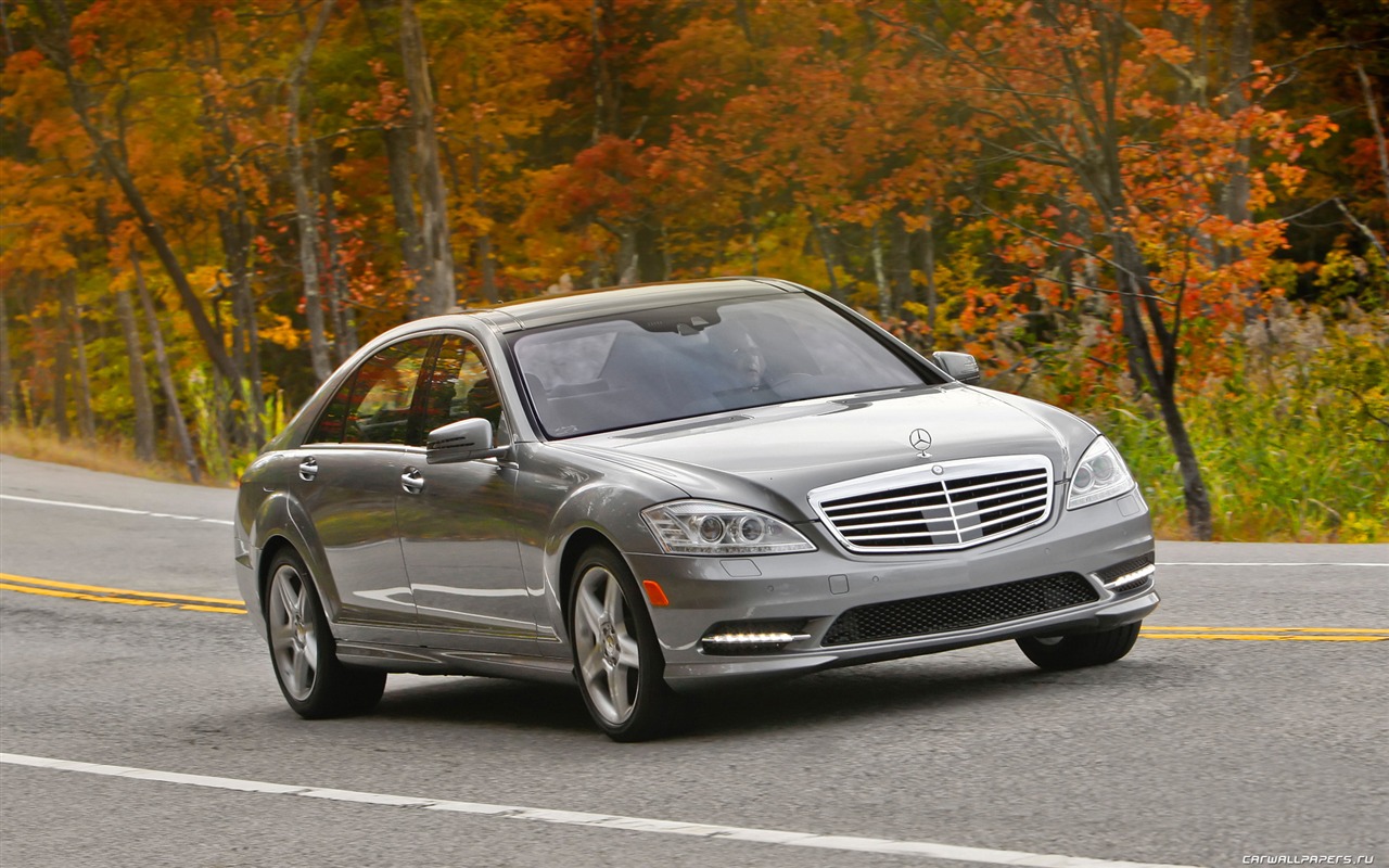 Mercedes-Benz S550 - 2010 HD wallpaper #11 - 1280x800